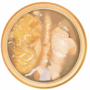 Chicken Soup With Ginseng and Fish Maw