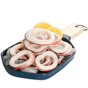 Squid Rings with Skin