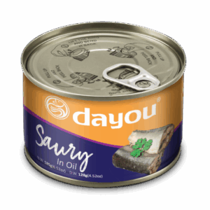 Saury in Vegetable Oil