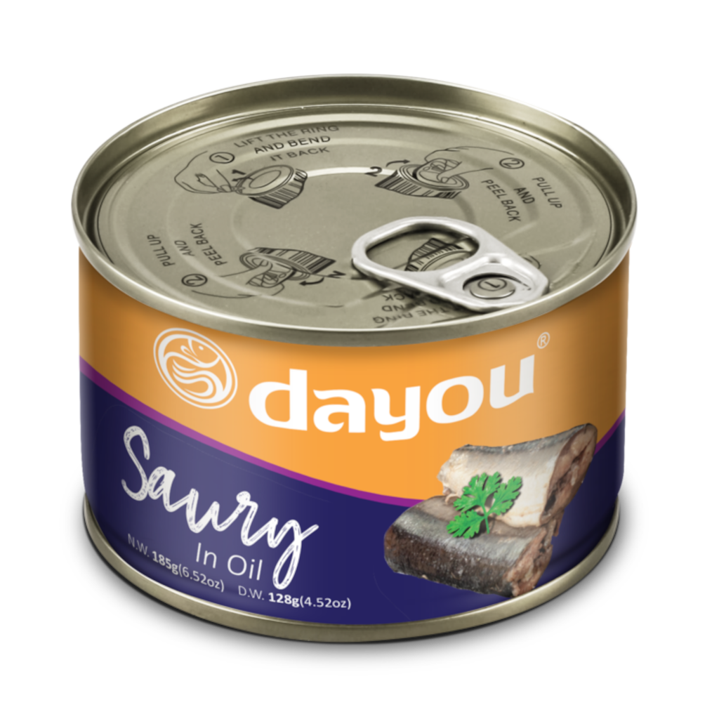 Saury in Vegetable Oil