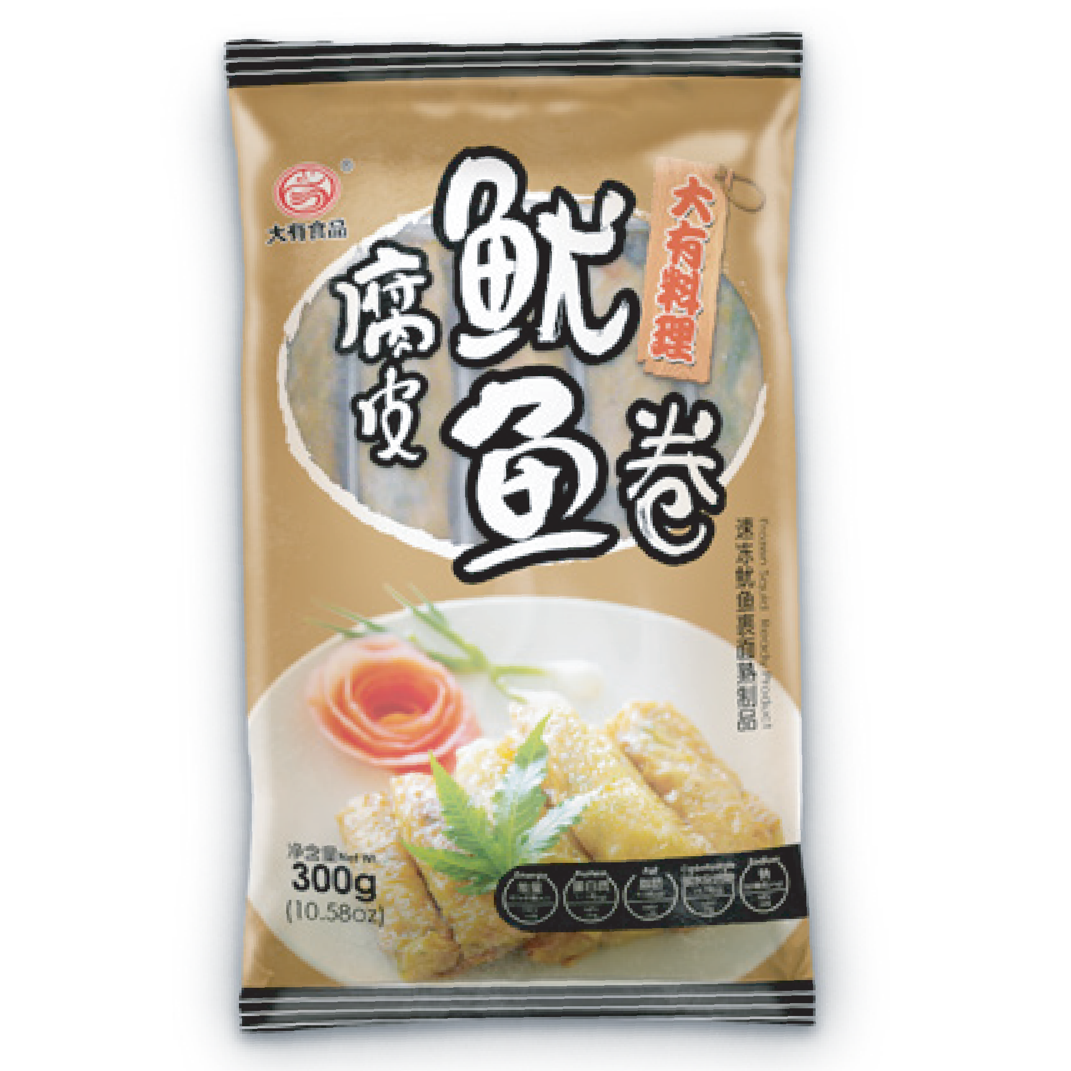 Squid Spring Roll with Tofu Skin - Image 2