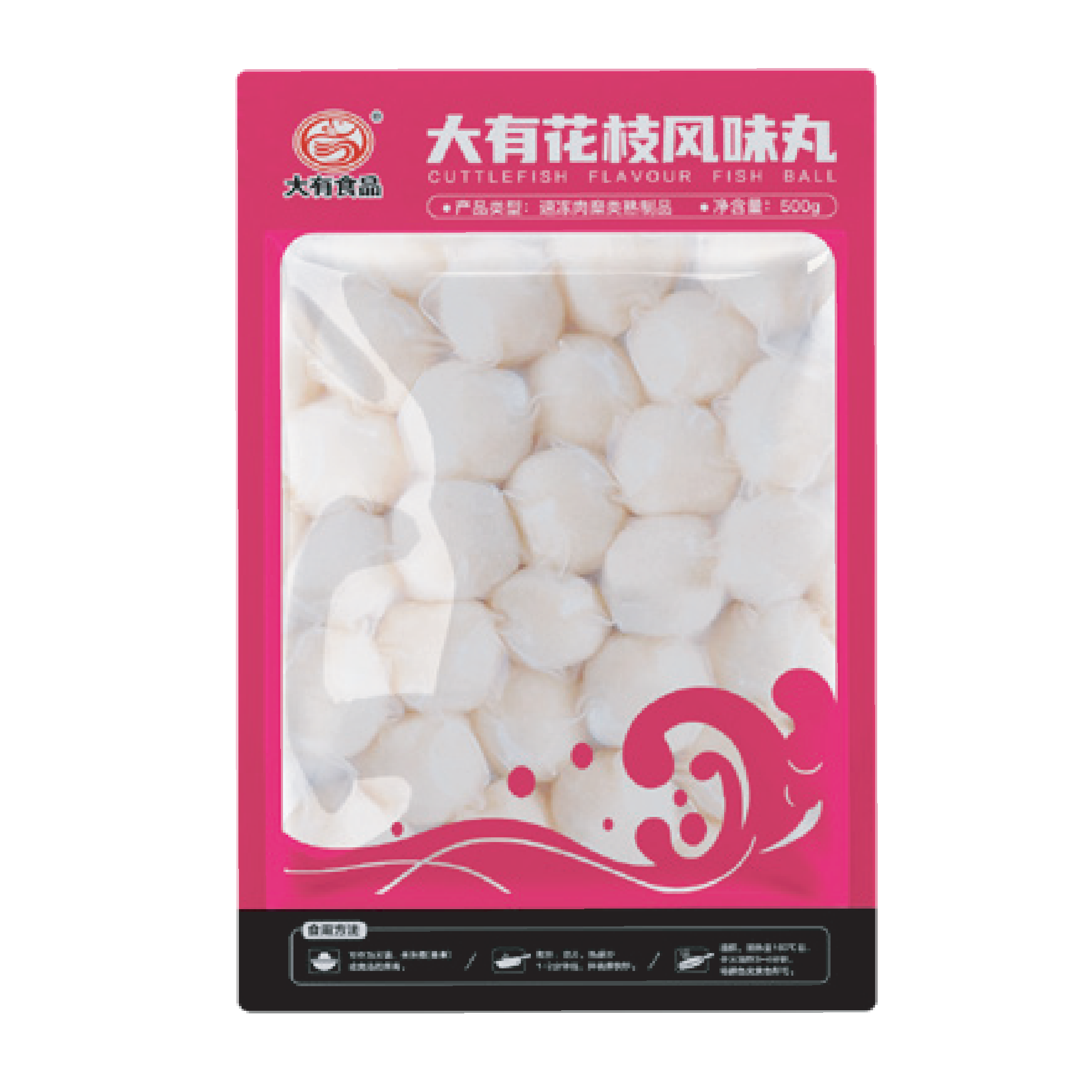 Dayou Cuttlefish Flavor Fish Ball - Image 2